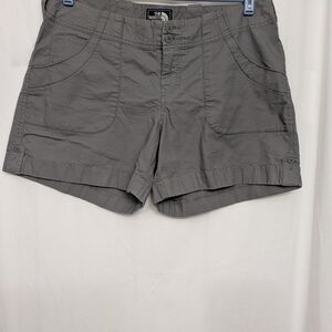The North Face Women's Gray Ripstop Cargo Shorts
